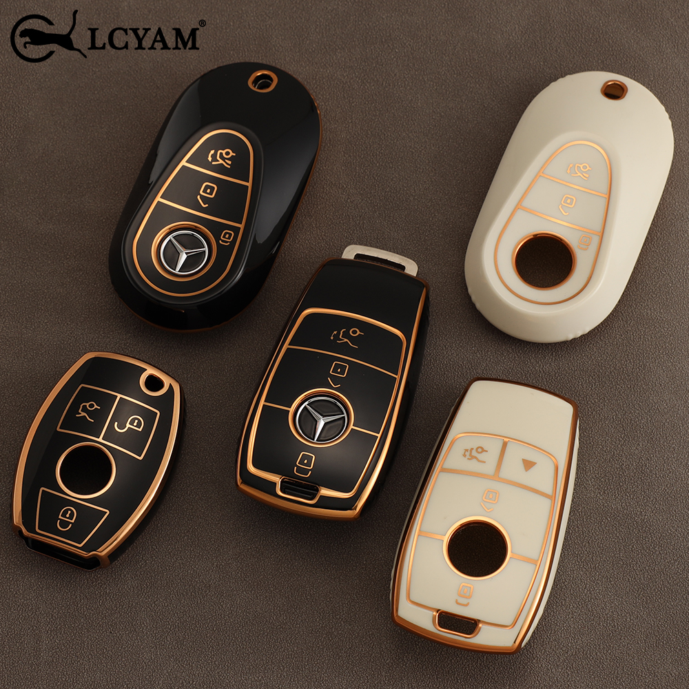 tpu key fob cover for Benz car keyfob